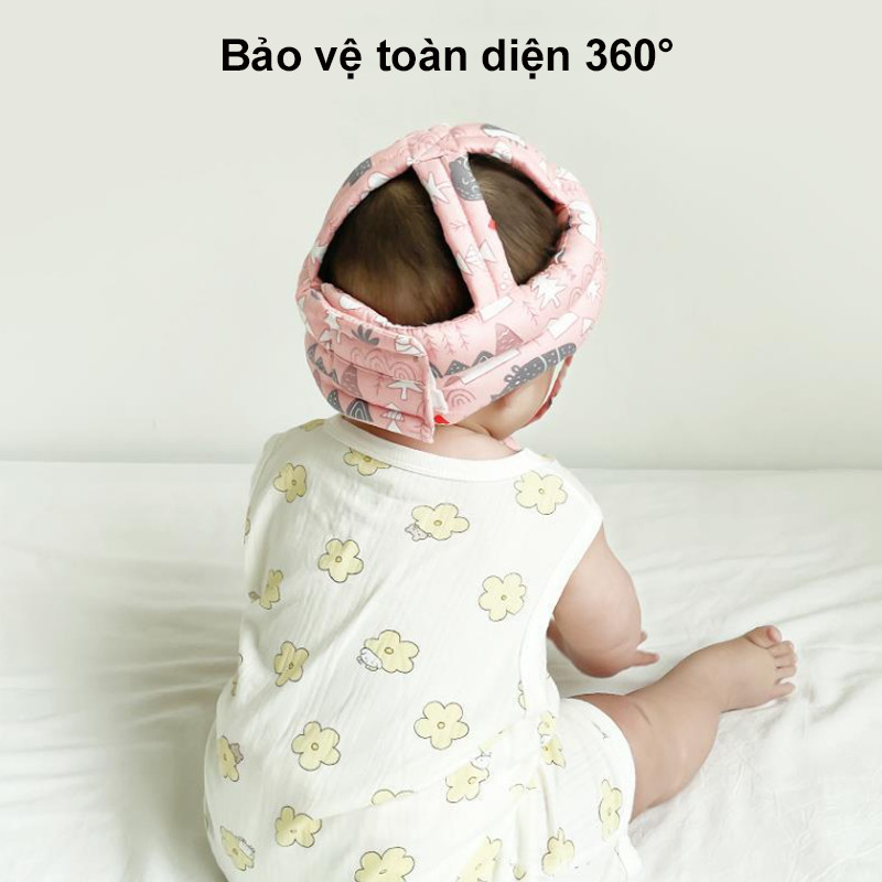【SKISOPGO】Mũ bảo vệ đầu cho bé,Mũ bảo hiểm chống rơi gối cho bé tập đi,Mũ chống té ngã cho bé，Bảo vệ bé mà vẫn thoáng