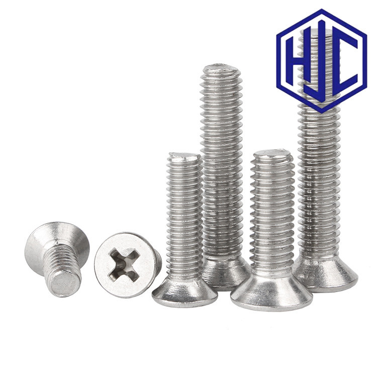 M6 / M8 / M10 Ốc Vít Đầu Dẹt inox 304 /Ốc vít đầu pake dẹp mỏng phẳng ...
