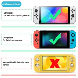Glkwc Flip Grip, Tay cầm chơi game đa năng bền bỉ, Tay cầm chơi game dọc thay thế cầm tay cho Switch