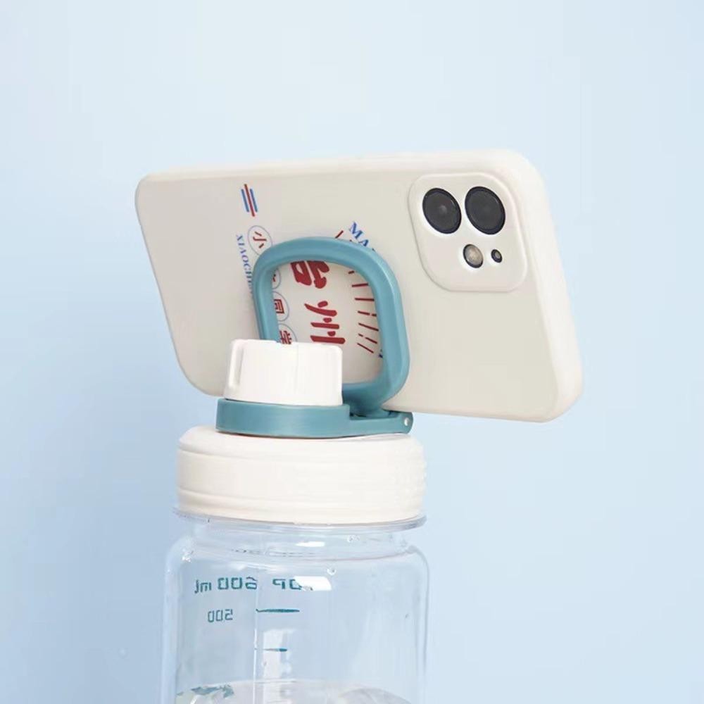 Bình nước GAVESTO, Chai nước uống nhẹ chống rò rỉ, Dung tích lớn 0,6L / 0,8L / 1L di động có dây đeo tay cầm Ấm đun nước du lịch bằng nhựa Leo núi Đi bộ đường dài