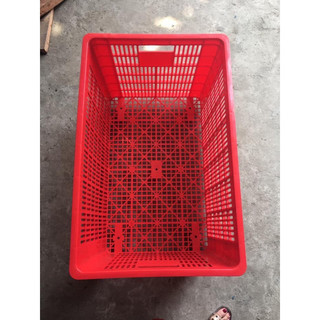 Thùng nhựa đựng đồ  có 5 bánh xe kt 78x50x43 cm bảo quản đồ đạc, giao hàng, trồng rau, nuôi cá