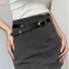 Y2K Thắt Lưng Da Nữ Retro Ngôi Sao Mặt Trăng Trang Trí Pin Khóa Thắt Lưng Cho Đầm Quần Jean Trang Trí Dây Thắt Lưng Phụ Kiện Mới