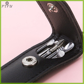 Ptfu Ear Cleaner Wax Pickers Earpick Wax Remover Curette Ear Pick Cleaner Kit Spoon Care Ear Clean Tool Mới