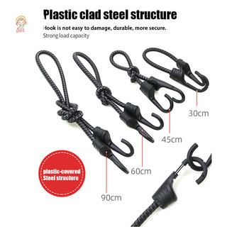 TWE Hook RopeElastic Hành lý RopeMotorcycle Fixing StrapElastic Reinforced Tie Down Strap VN