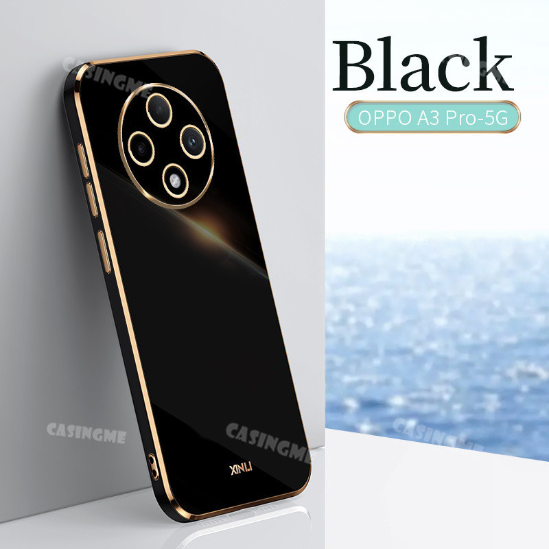 Oppo Reno12 F 5G 2024 Vỏ Mạ Sang Trọng Cho Oppo Reno 12F Reno12F Reno12 12 Pro F 4G 5G 2024 Ốp lưng Silicon Mềm Chống Sốc Ốp lưng