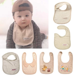 Mya Mềm Hai Lớp Cotton Tự Nhiên Nước Bọt Khăn Cho Bé Ăn Yếm Khăn Sơ Sinh Trẻ Sơ Sinh ợ Vải Khăn Lau Handkerch