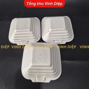 Hộp xốp vuông 1 ngăn đựng xôi, đồ ăn Combo 170~175 chiếc