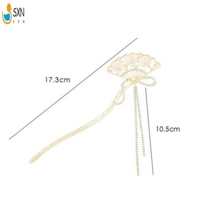 Nữ Phong Cách Dân Tộc Viền Kẹp Tóc Hình Ngành Tua Dài Dụng Cụ Tạo Kiểu Tóc