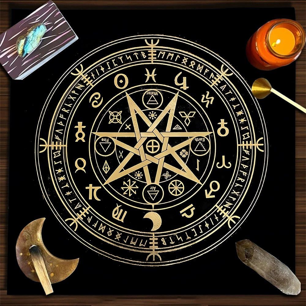 Khuyến mãi toàn bộ cửa hàng [Tỷ lệ khen ngợi Super 99% cùng phong cách] Khăn trải bàn Tarot dày Flannel Tarot Thẻ đẩy Vải nền ảnh trực tiếp Vải lễ khoai môn Mặt trăng Photocard Khăn trải bàn Tarot với tỷ lệ đánh giá tích cực hơn 99% Chất lượng tốt Giá rẻ