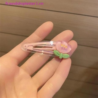 {Fh Fashion} 2 Kẹp Tóc Hoạt Hình Dễ Thương Trong Suốt BB Kẹp Nổ Kẹp Phụ Kiện Tóc Bé Gái.