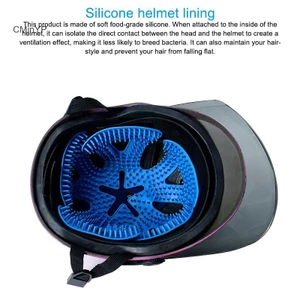 Miếng đệm mũ bảo hiểm silicon CMinYP cho mũ bảo hiểm xe máy, vinh quang 60-100 ký tự
