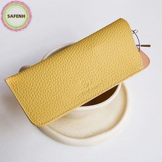 Safenh Unisex Thời Trang Túi Kính Bảo Vệ Bao Da Nam Nữ Di Động Kính Mát Hộp Đọc Sách Kính Mắt Hộp Phụ Kiện VN