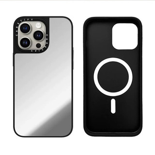 Ốp điện thoại cứng gương từ tính cho iPhone 16 Pro Max 16 Plus 15 Pro Max 14 13 12 11 Ốp lưng Acrylic phía sau chống sốc