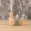 Chai Nước Hoa GUSTAVA, Chai Lăn Nắp Gỗ Trống, Thủy Tinh Di Động 10ml Chai Có Thể Đổ Lại Chất Lượng Cao Dụng Cụ Trang Điểm