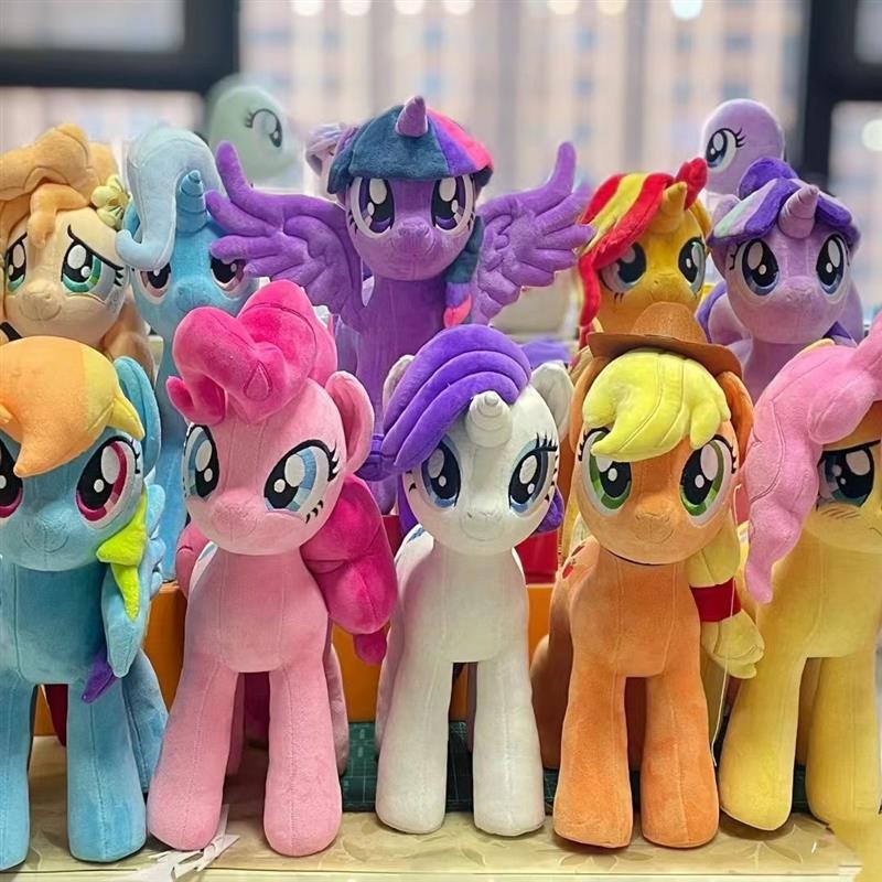 My Little Pony Nguyên mẫu Búp bê sang trọng Anime Gối mềm Cô gái Trái tim Fluttershy Twilight Sparkle Sofa Đồ trang trí Đồ chơi trẻ em
