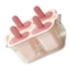 Yoo 4 Lưới Khuôn Silicon Cho Tự Chế Kem Và Popsicles Sáng Tạo Đá Linh Hoạt Khay Phụ Kiện Nhà Bếp