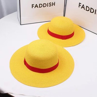 Mũ Rơm Luffy One Piece - Mũ Chống Nắng Nam Nữ Cho Cosplay Chất Lượng Cao