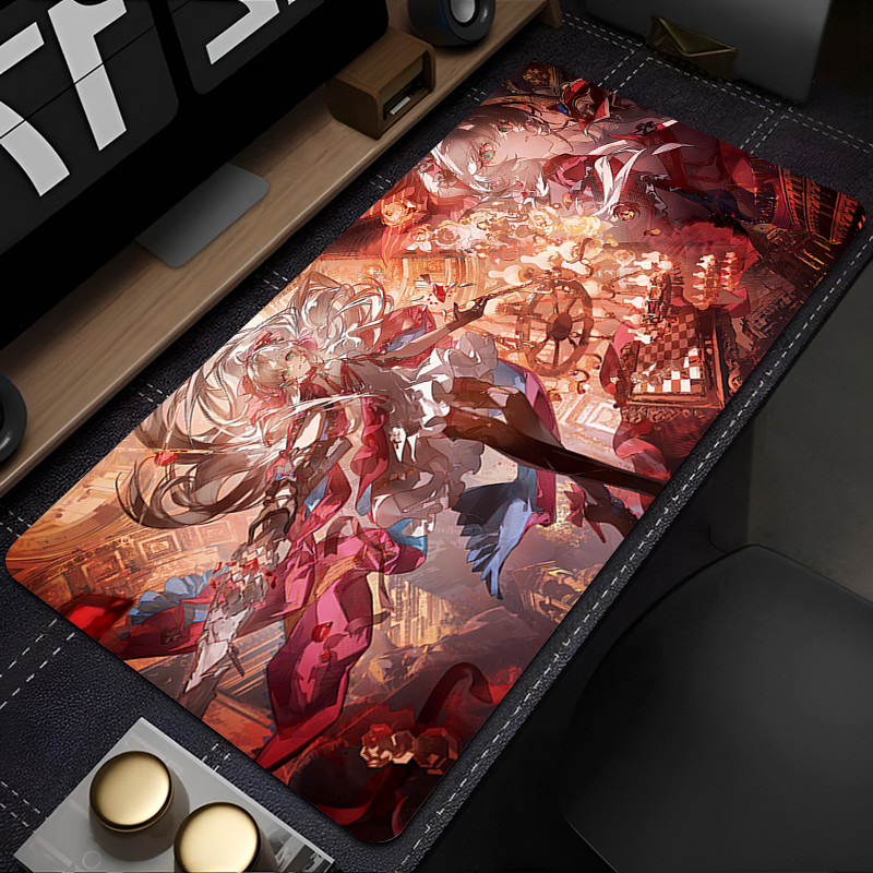 Gió hú Sóng CARLOTTA Miếng Lót Chuột Phụ Kiện Chơi Game Văn Phòng Game Thủ Bàn Phím Bàn Thảm Chống Trơn Trượt Laptop Lớn Thảm Mousepad