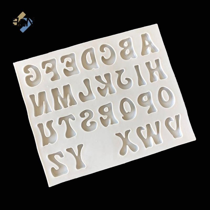 B & N Số Khuôn Chữ Cái Khuôn Silicon 3D Fondant Khuôn Bánh Dụng Cụ Trang Trí.