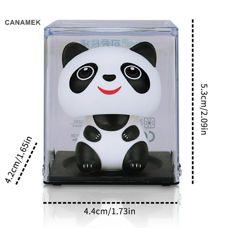 Canamek 1 / 4PCLucky Beckoning Năng Lượng Mặt Trời vẫy Tay Nút Xoay Cho Văn Phòng Tại Nhà Trang Trí Ô Tô Để Bàn Đồ Trang Trí Mang Lại May Mắn CSF Sự Giàu Có