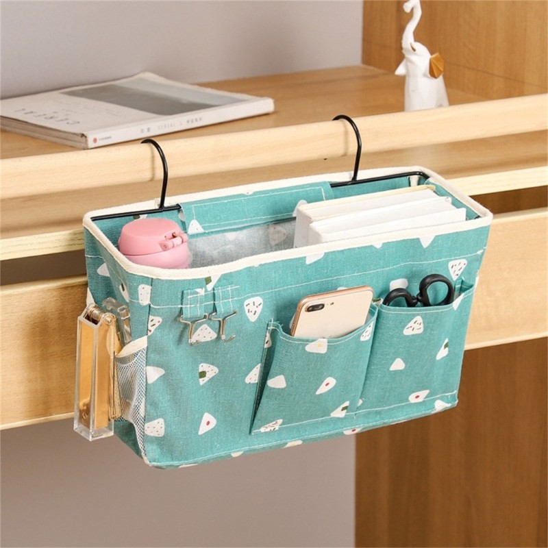 Bằng Tiện Lợi Ký Túc Xá Phòng Giường Đường Sắt Treo Tổ Chức Túi Bảo Quản Đầu Giường Cho Sách Tạp Chí Giá Đỡ Điều Khiển Từ Xa