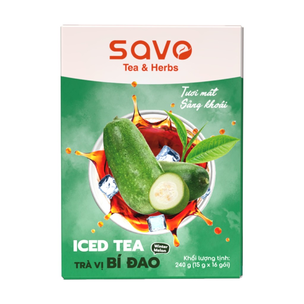 Trà hòa tan Savo hộp 240g (15g x 16 gói)
