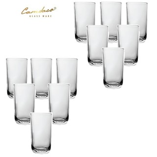 Bộ 12 Ly Thủy Tinh Bầu Cao PCD21001 280ML – Cẩm Đạt - Trường An VN