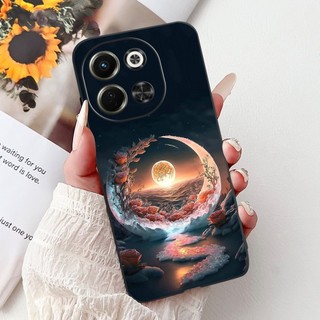 Dành Cho Tecno Spark 30 5G KL8 Ốp Lưng Đá Cẩm Thạch Sang Trọng Hoạt Hình Silicon Mềm Trong Suốt Vỏ Điện Thoại TPU Cho Tecno Pova 6 Neo 5G Spark30 5G Vỏ
