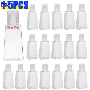 30 / 60 Nhựa Có Thể Đổ Lại Chai Du Lịch Trống Di Động Đóng Gói Báo Chí Cho Lotion Dầu Gội Mỹ Phẩm Bóp Hộp Đựng Dụng Cụ