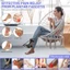 EBINLANDS Plantar Fasciitis Nẹp ban đêm, Giảm viêm gân di động Plantar Fascia Brace, Chất lượng cao Mềm có thể điều chỉnh Hỗ trợ khởi động co giãn