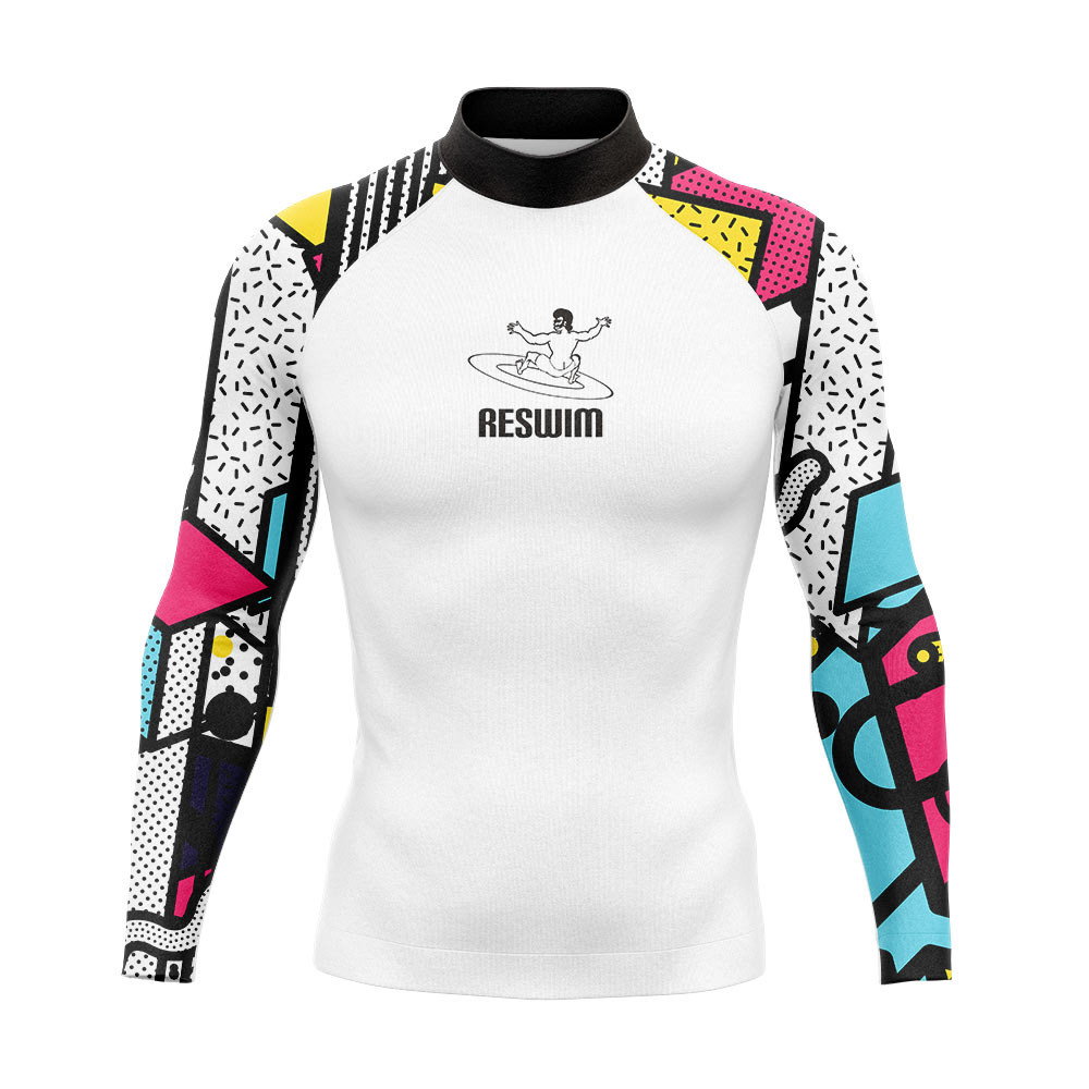 2025 Nam Đồ Bơi Rash Guard Tay Dài Lướt Sóng Lặn Áo Thun Bơi Đi Biển ...