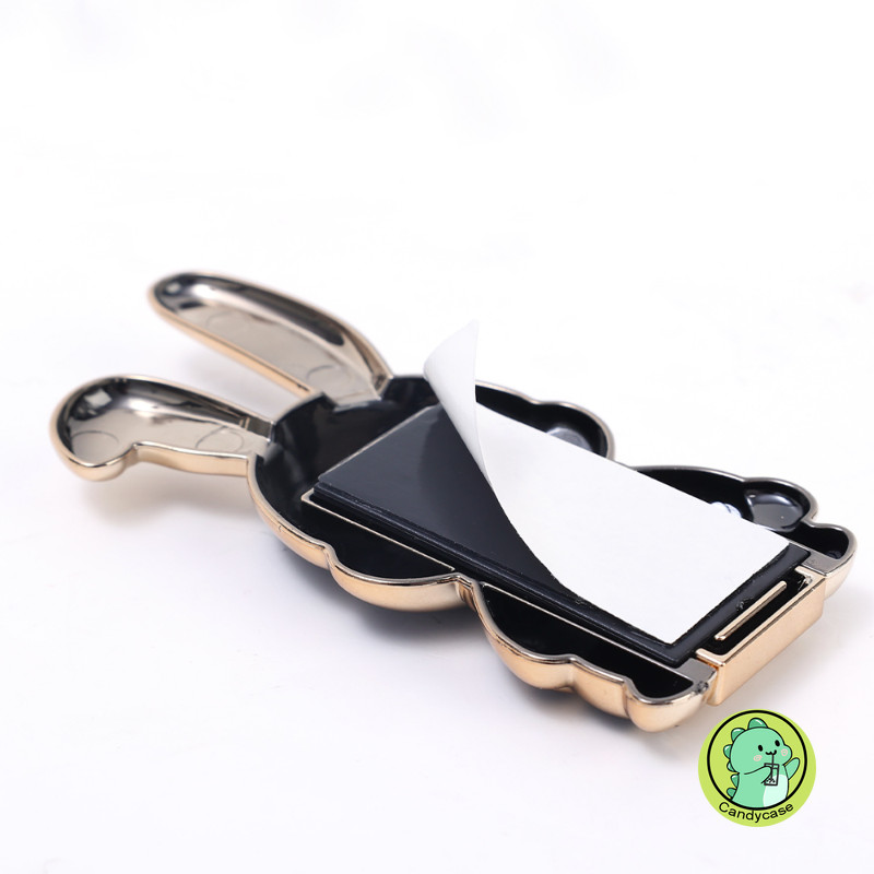 Bunny Nhẫn Giá Đỡ Điện Thoại Di Động Mini Kéo Cần Mở Rộng Tay Cầm Đa Năng Phụ Kiện Cho Điện Thoại Thông Minh
