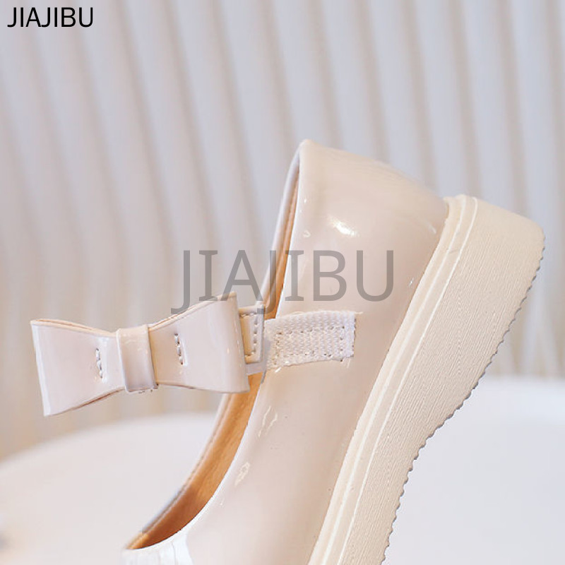 Giày Da Màu Đỏ Phong Cách Anh Giày Trẻ Em Thời Trang Giày Công Chúa Trắng Bé Gái Dễ Thương Casual Soft Sole Doll Shoes Korean Fashion Platform Mary Jane Shoes Black Round Toe Lolita Shoes Giày Da Sáng Chế Cosplay Chống Trượt Giày Đi Học Trẻ Em Giày Nhảy