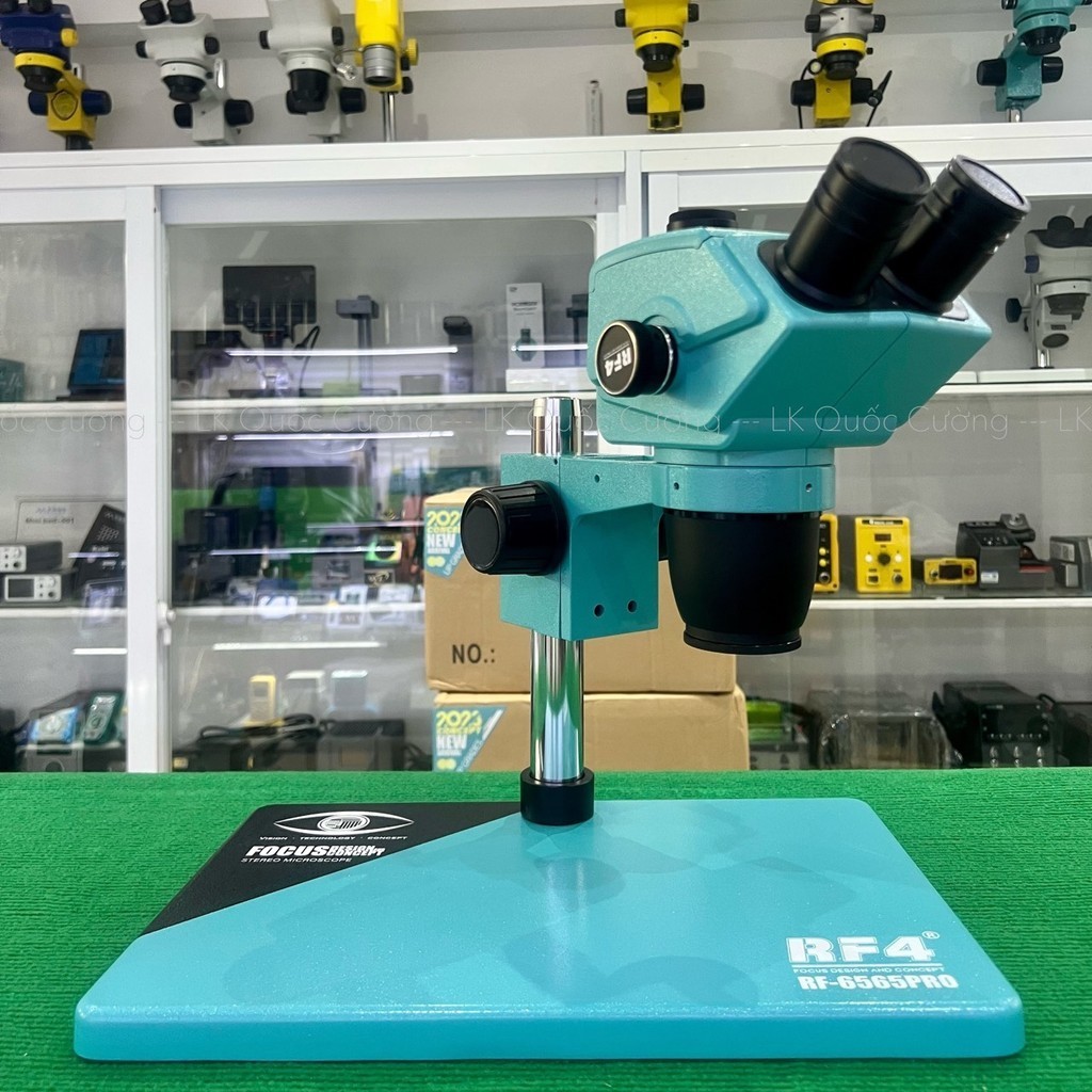 Kính hiển vi 3 mắt RF4 RF - 6565 Pro / Zoom 6.5X | Shopee Việt Nam
