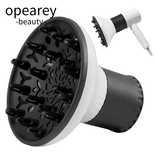 opearey Máy sấy tóc Khuếch tán, Máy thổi tóc xoăn Máy khuếch tán di động, Máy sấy tóc đa năng bền bỉ Máy uốn tóc gợn sóng Tạo kiểu tóc chuyên nghiệp Máy khuếch tán công cụ Salon đính kèm