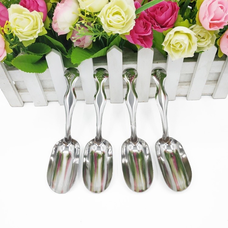 Dụng cụ xúc trà, muỗng thìa xúc trà bằng inox 304