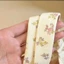 Túi Tote in hình SAMO, có túi đeo vai bằng vải nơ ren, túi xách dung tích lớn ngọt ngào