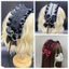Băng đô ren MERIGGIARE lolita, Mũ nón ruy băng nơ nhiều màu, Đạo cụ chụp ảnh dễ thương với kẹp Băng đô tóc ngọt ngào dành cho nữ