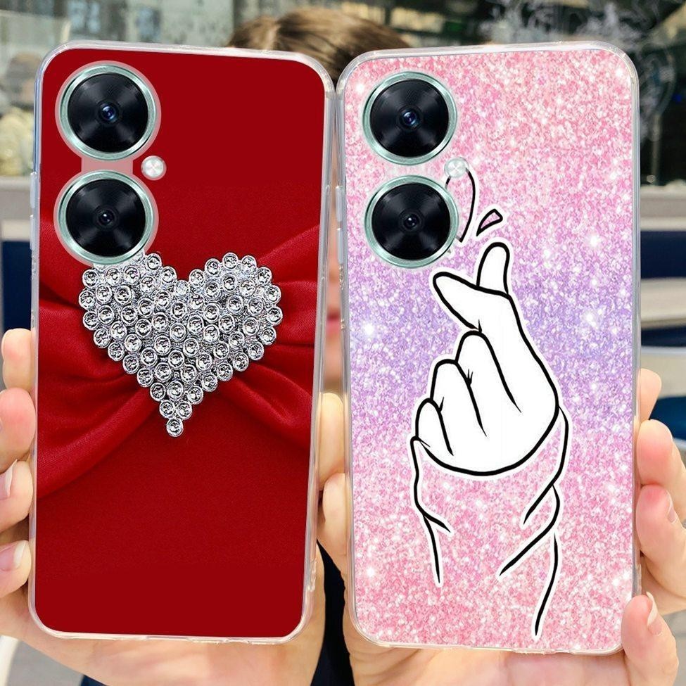 Ốp lưng Huawei Enjoy 60 Pro Chống sốc Thẩm mỹ Thời trang Hoa ngộ nghĩnh Dễ thương Sơn TPU mềm Vỏ điện thoại Huawei Enjoy60 Pro Silicon trong suốt