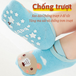 Tất Chống Trượt Myd.23 Có Quai Cho Bé Sơ Sinh – Mềm Mại, Dễ Thương, Nhiều Kiểu Dáng