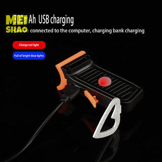 MeiShao Xe Đạp Đèn Phía Sau Photon Thả Đèn Cảnh Báo Chống Nước Sạc Đèn Hậu LED Xe Đạp Đường Bộ Đi Xe Đạp Photondrop Ánh Sáng
