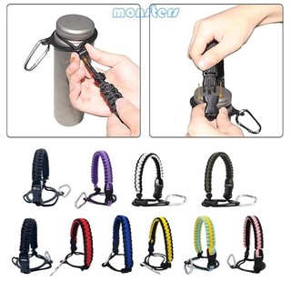Dây đeo tay cầm Paracord đa năng Mon cho chai nước an toàn khi sử dụng ngoài trời