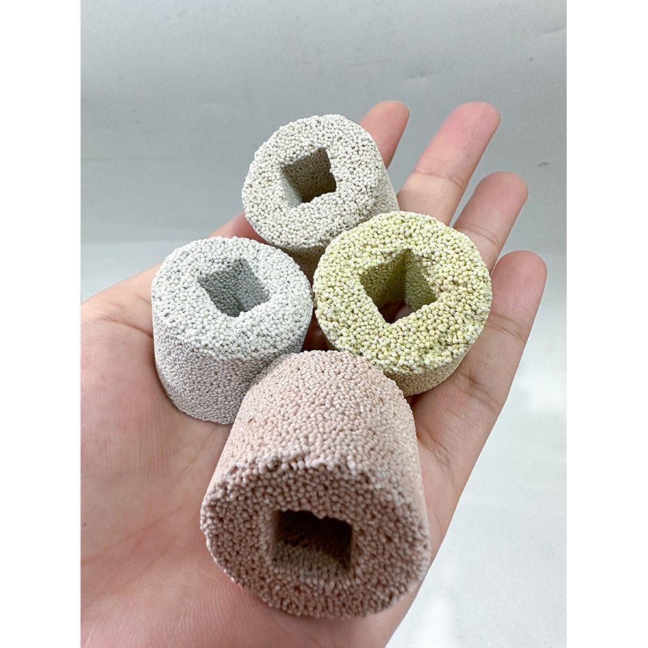 SỨ LỌC VIÊN TRỤ 5 MÀU ANEROBIC VẬT LIỆU LỌC HỒ CÁ