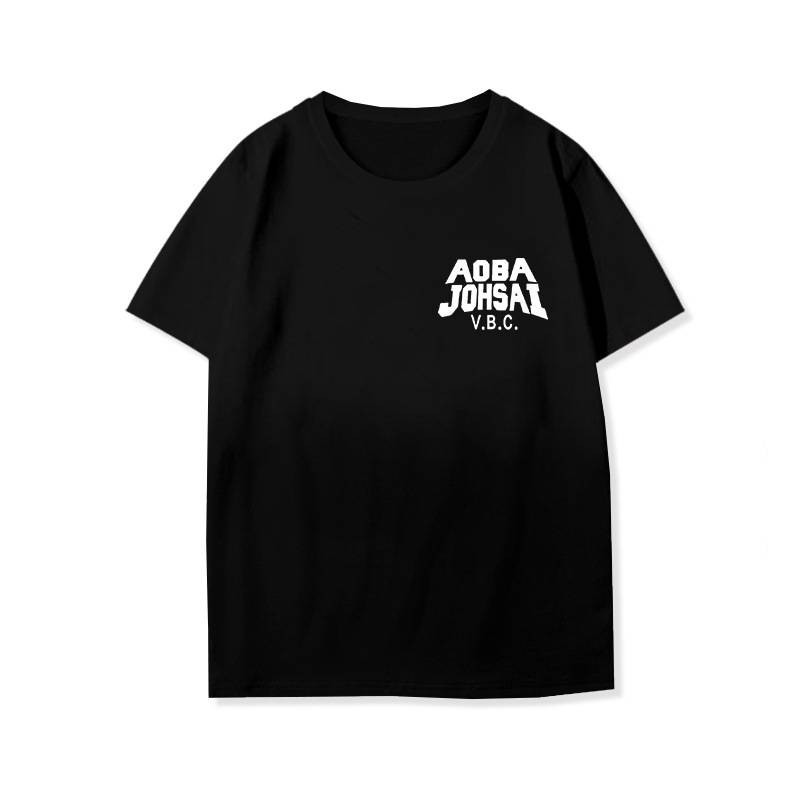 Haikyuu Shoyo Hinata Tobio Kageyama karasuno Cosplay vải 3D mùa hè Áo thun Anime tay ngắn hàng đầu