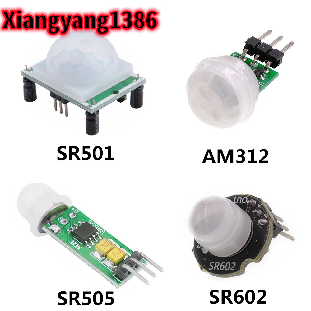 Sr501 SR505 SR602 AM312 Điều chỉnh IR Pyroelectric Hồng ngoại Mini PIR ...
