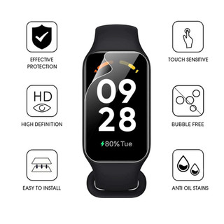 3 / 5 Miếng Dán Bảo Vệ Cho Redmi Band 2 Miếng Dán Bảo Vệ Màn Hình Chống Trầy Xước Cho Xiaomi smart Band 8 Active Protector (Không Phải Kính)