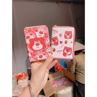 Ví mini gấu dâu losto nhiều ngăn H33