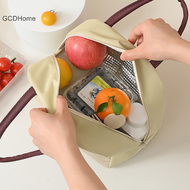 Gcdhome Động Vật Hoạt Hình Túi Ăn Trưa Nhiệt Cho Trẻ Em Vải Oxford Bảo Quản Bento Hộp Cơm Trưa Túi Thực Phẩm Túi Cách Nhiệt HOT