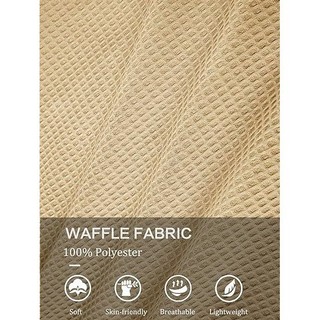 [Plus Size] 130KG Nam Waffle Rời Chống Mài Mòn Bãi Biển Hawaii plus Size Áo Sơ Mi Thoáng Khí