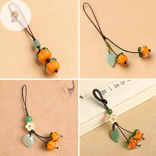 TWE Hoa Hồng Dễ Thương Vintage Phong Cách Trung Hoa Chìa Khóa Mặt Dây Điện Thoại Ch Dây Đeo Dây May Mắn Điện Thoại Di Động Mặt Dây Chuyền Dây Xích Cho Chìa Khóa Túi Phụ Kiện VN
